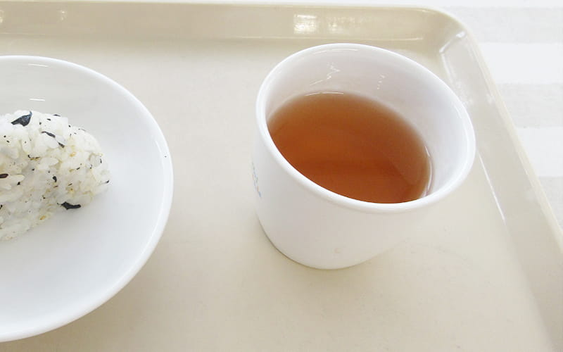 飲み物は、ほうじ茶